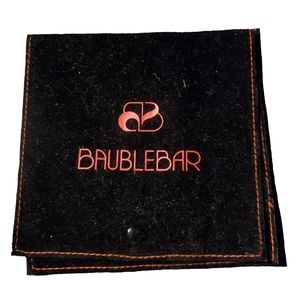 Baublebar Small Flap Jewelry Pouch NWOT
